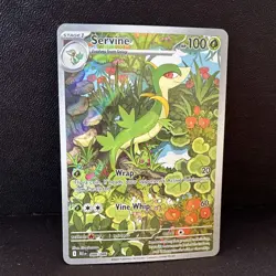 Pokemon Servine Full Art Holo Illustration Rare Sv: Black Bolt 088/086 100HP - Image 1