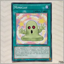 Mimiclay - NECH-EN056 - Common 1st Edition Yugioh - Image 1
