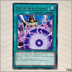 Cyber Energy Shock - LED7-EN034 - Rare 1st Edition Yugioh - Image 1