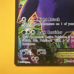 Pokemon TCG Gengar-EX Phantom Forces 114/119 Holo Full Art Ultra Rare - Image 5