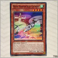 Mecha Phantom Beast Coltwing - JOTL-EN024 - Common 1st Edition Yugioh - Image 1