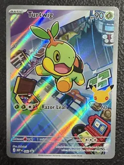 Turtwig MEP 040 - NM First Partner Illustration Rare Promo 30th Anniversary - Image 1