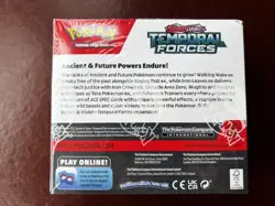 Temporal Forces Booster Box (With Case) - Small Rip - Pokemon - Image 4