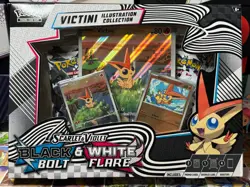 Pokemon Unova Victini Illustration Collection SV Black Bolt & White Flare Box - Image 2