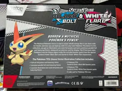 Pokemon Unova Victini Illustration Collection SV Black Bolt & White Flare Box - Image 3