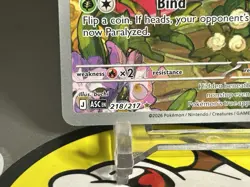 Erika’s Tangela 218/217 - Pokemon TCG - Ascended Heroes Illustration Rare Holo - Image 4