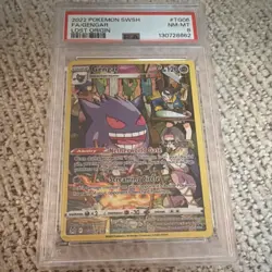 Pokemon TCG Gengar Trainer Gallery TG06/TG30 Lost Origin PSA 8 2022 English - Image 1