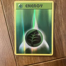 Grass Energy 91/108 Evolutions Reverse Holo - 2016 Pokemon - Image 1