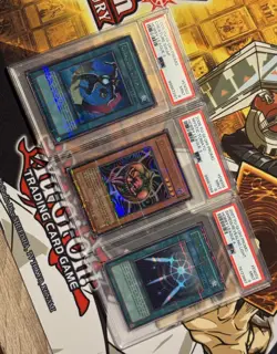 2008 Yugioh Sammlung Hobby League Promo Ultra Parallel Rare 3x PSA 9 - Image 1
