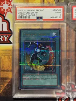 2008 Yugioh Sammlung Hobby League Promo Ultra Parallel Rare 3x PSA 9 - Image 2