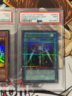 2008 Yugioh Sammlung Hobby League Promo Ultra Parallel Rare 3x PSA 9 - Image 4