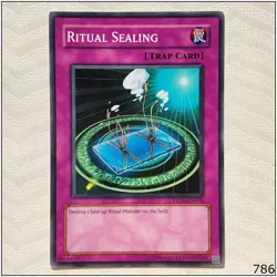Ritual Sealing - STON-EN056 - Common Unlimited Yugioh - Image 1
