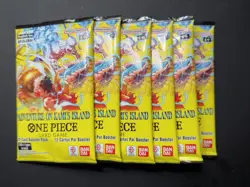 Lot Of (6) One Piece OP15 Adventure on Kami's Island Booster Pack Factory Sealed - Image 1
