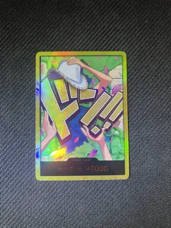 One Piece PRB-02 the Best Vol.2 Nico Robin Don Card Gold Alt Don - Image 1