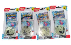 Pokemon Stellar Crown Single Blister Booster Packs X4 New Sealed - Image 1
