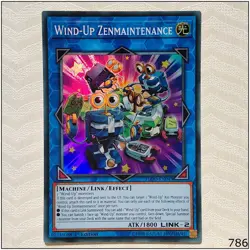 Wind-Up Zenmaintenance - FLOD-EN049 - Super Rare 1st Edition Yugioh - Image 1