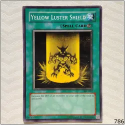 Yellow Luster Shield - IOC-037 - Common Unlimited Yugioh - Image 1