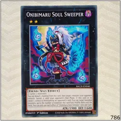 Onibimaru Soul Sweeper - BACH-EN046 - Common 1st Edition Yugioh - Image 1