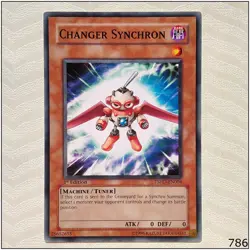 Changer Synchron - TSHD-EN004 - Common 1st Edition Yugioh - Image 1