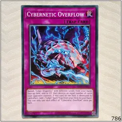 Cybernetic Overflow - SDCS-EN040 - Common Unlimited Yugioh - Image 1