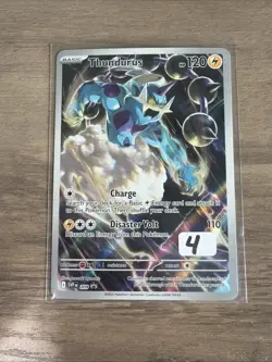 Pokemon TCG Thundurus Promo SVP SV: Scarlet & Violet Promo Cards 209 NM - Image 1
