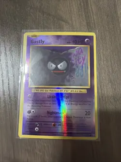 Gastly 47/108 Reverse Holo Evolutions Pokemon Card NM - Image 1