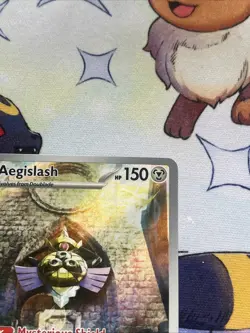 Pokemon Aegislash TCG Illustration Rare Holo Card 210/182 Sv04: Paradox Rift - Image 4