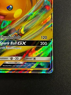 Raichu GX SM213 - Black Star Promo Hidden Fates Pokemon TCG Card NM - Image 3