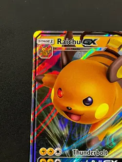 Raichu GX SM213 - Black Star Promo Hidden Fates Pokemon TCG Card NM - Image 5