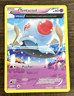 2015 Pokemon Tentacool 71/160 Uncommon Non-Holo Primal Clash TCG Card - Image 1