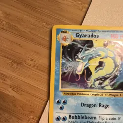 Gyarados #6/102 Base Set LP Pokemon Card - Image 5