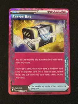 Secret Box 163/167 Sv06: Twilight Masquerade Holo Rare Ace Spec Trainer Card - Image 1