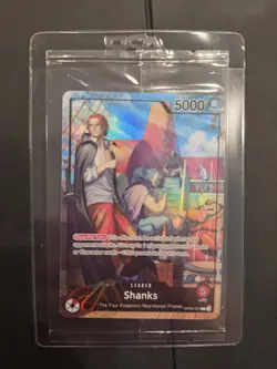 Shanks (2025 PSA Magazine Promo) OP09-001 One Piece Promotion Cards Foil Sealed - Image 1