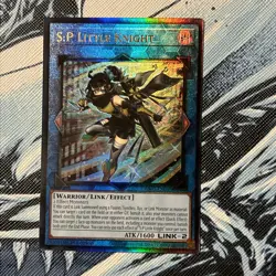 S:P Little Knight - RA03-EN049 - Prismatic Ultimate Rare - NM & Free Holo Cards - Image 1