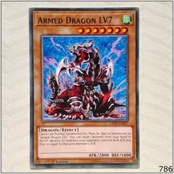 Armed Dragon LV7 - LED2-EN027 - Common 1st Edition Yugioh - Image 1