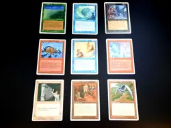 MTG - 4.ED. UNLIMITED (FWB/'95) - 9 RARE CARDS CONVOLUT 04 / NEVER PLAYED / NM - Image 1