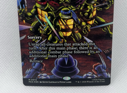 Waves of Aggression (Borderless) FOIL Teenage Mutant Ninja Turtles MTG - Image 3
