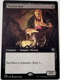 MTG - Viscera Seer Extended Art Commander Legends - NM - Image 1