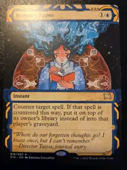 Memory Lapse 016/063 Strixhaven: Mystical Archive Magic: The Gathering - Image 1