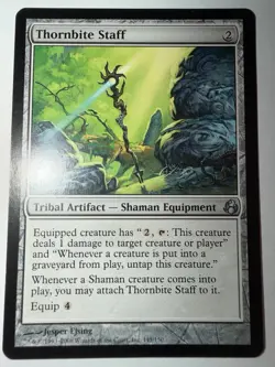 Thornbite Staff x1 Morningtide 1x Magic the Gathering MTG - Image 1