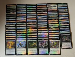 Magic Teenage Mutant Ninja Turtles Foil Common Card Lot 106 Cards - Image 1