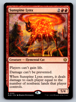 Sunspine Lynx - Bloomburrow - MTG - Image 1