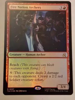 Fire Nation Archers Avatar: The Last Airbender: Eternal-Legal Foil - Image 1