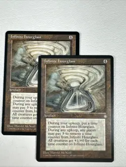 X2 Infinite Hourglass - LP Rare #323 Ice Age MTG - Image 1