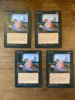 Soul Kiss x4 NM+ NEVER PLAYED MTG Ice Age Magic 4x 1995 VINTAGE FAST SHIPPING - Image 1