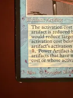 Magic the Gathering Antiquities Power Artifact MTG MP Moderate Play - Image 5