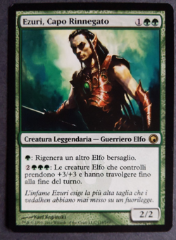 MTG Ezuri Renegade Leader | Scars of Mirrodin | NM | Italian | Rare Elf EDH - Image 1