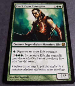 MTG Ezuri Renegade Leader | Scars of Mirrodin | NM | Italian | Rare Elf EDH - Image 2