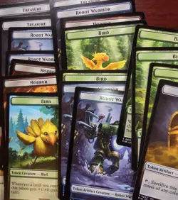 32 HERO Double-Sided Token ~mtg Final Fantasy - 4 EACH Hero Variant #02-#09 - Image 5