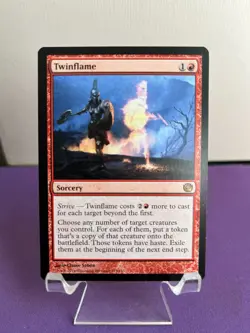 1x Twinflame MTG Born of the Gods Lightly Played LP - Image 1